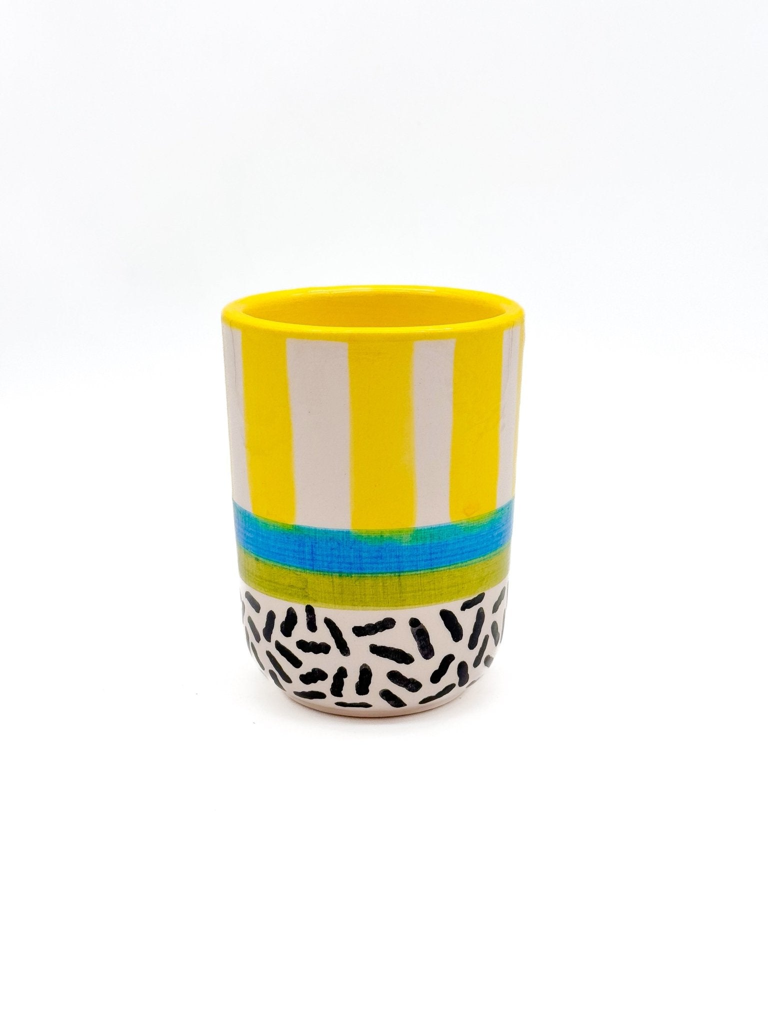 Vaso Sass-Y Amarillo - moruecoceramicas