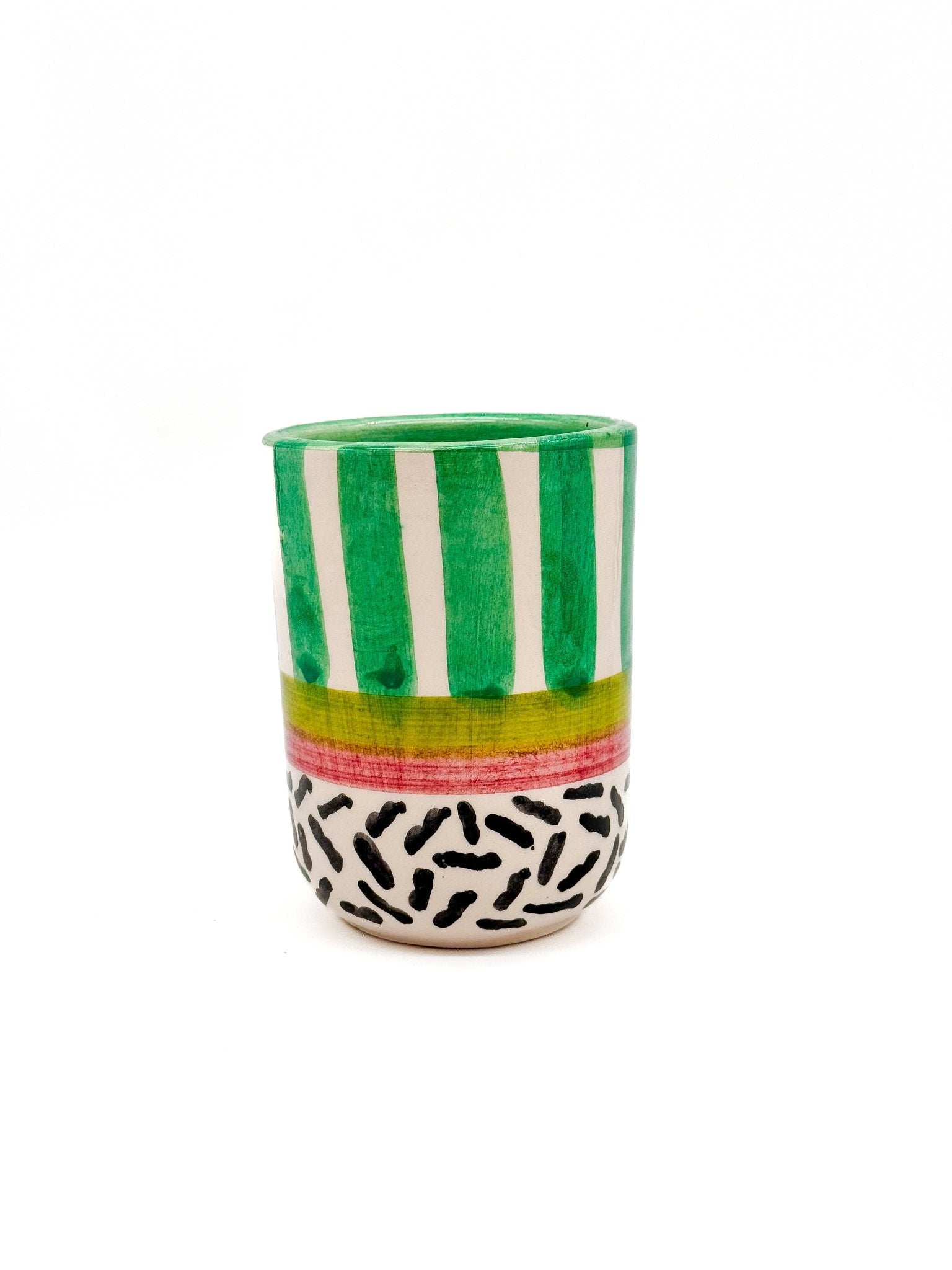 Vaso Sass-Y Verde - moruecoceramicas