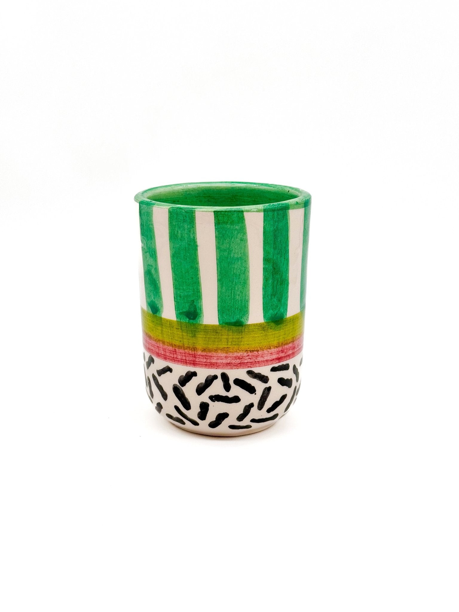 Vaso Sass-Y Verde - moruecoceramicas