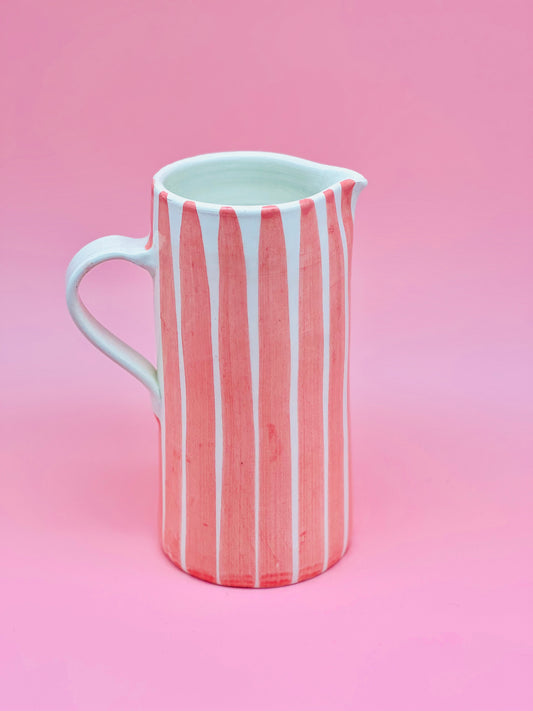 Jarra Pink Stripes - Morueco 1,75L