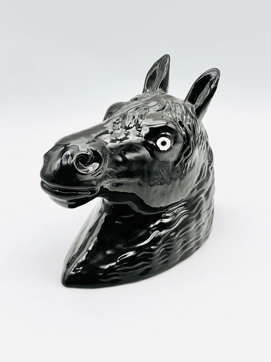 Cabeza de caballo de cerámica 22cm
