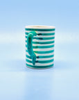 Taza artesanal Dark Green Spring by Morueco