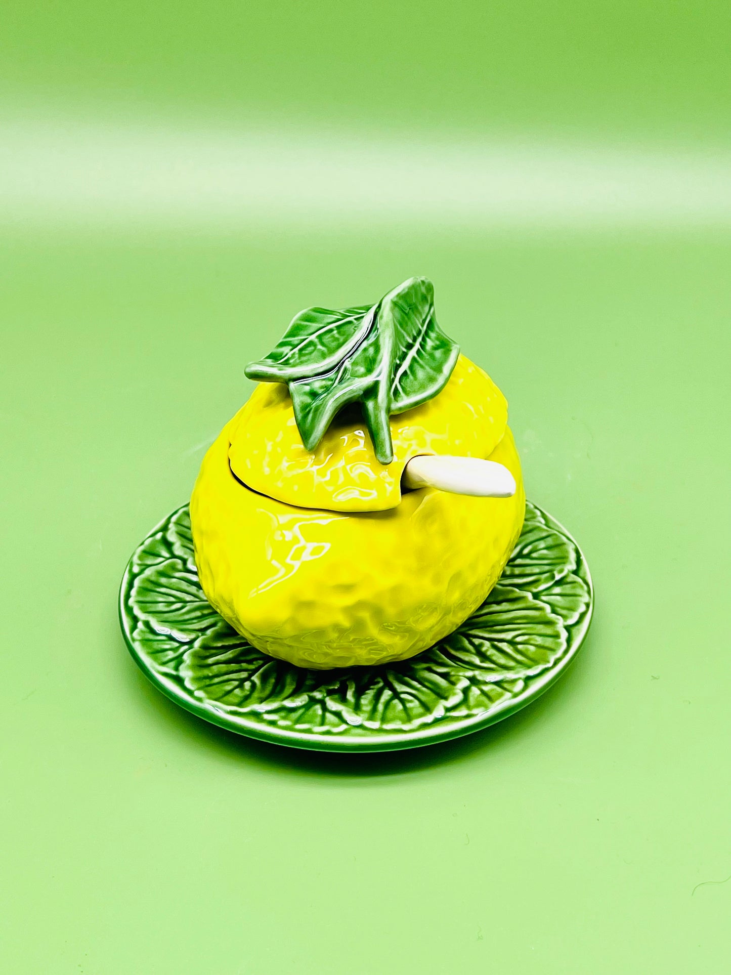 Azucarero - compotera limón
