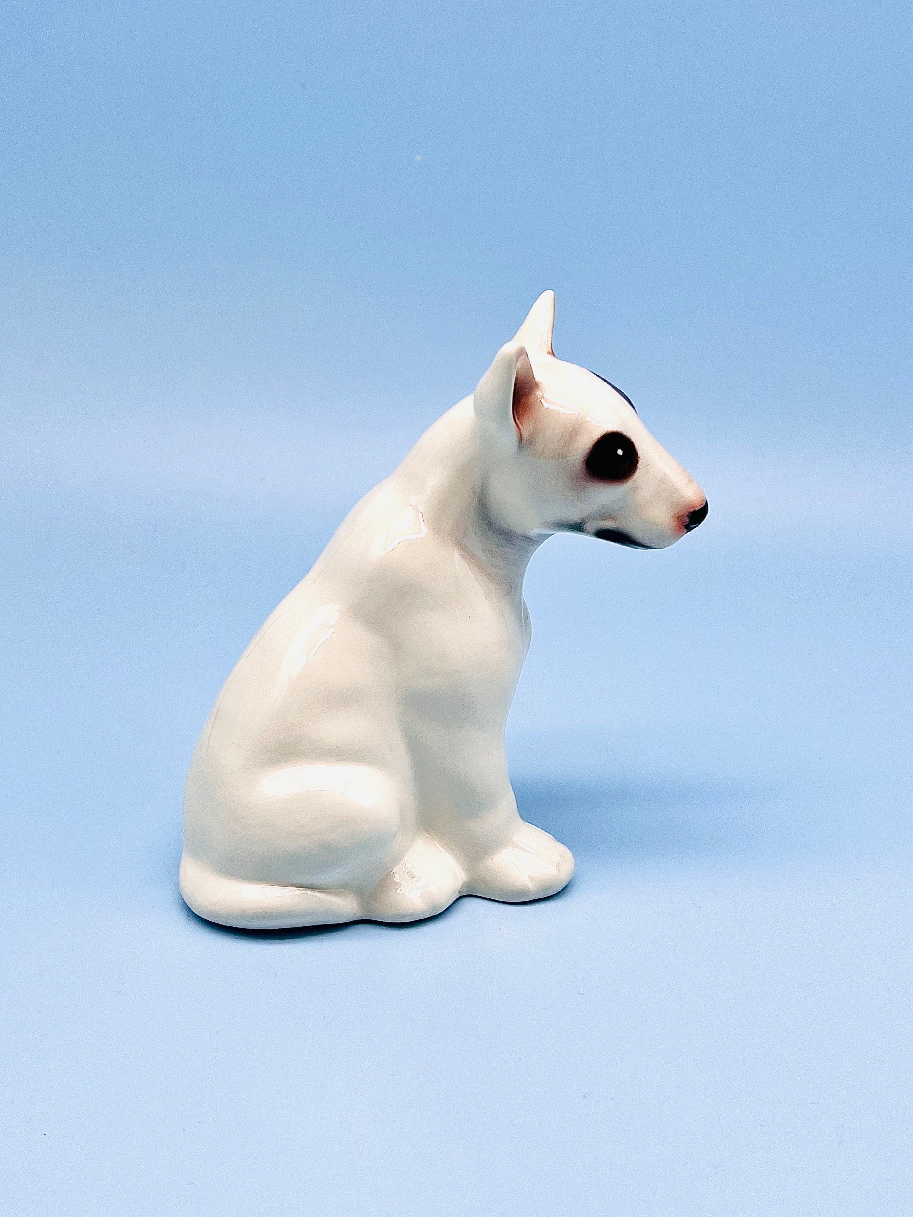 Bull terrier de cerámica