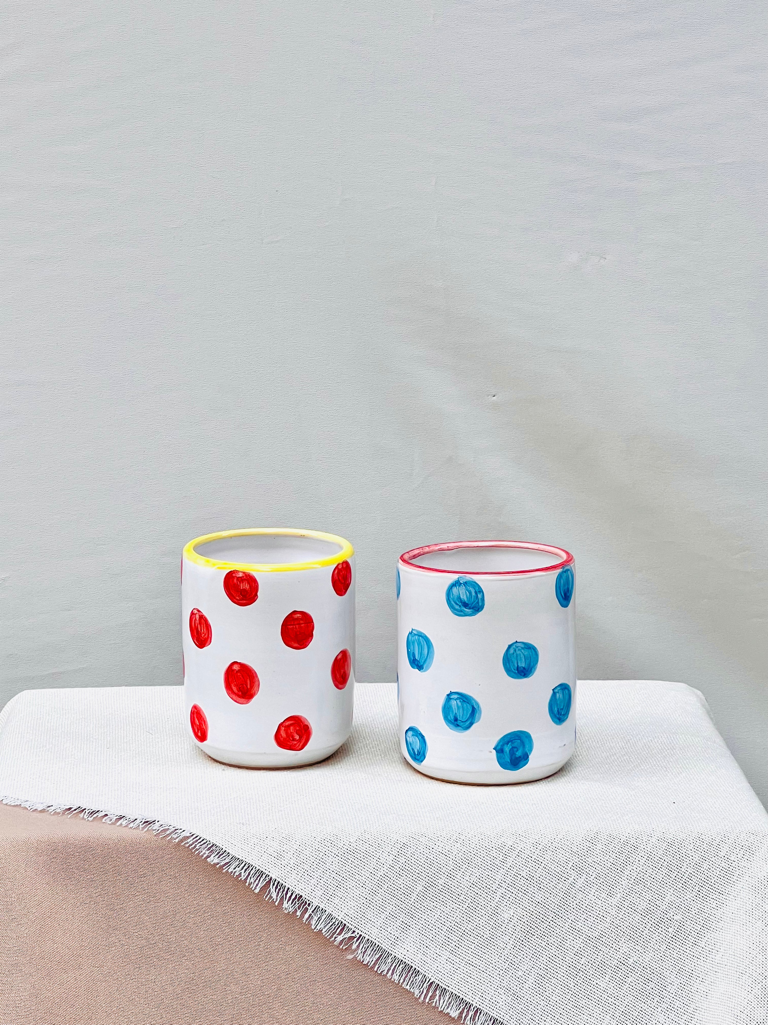 Vaso artesanal The Brand “Lunares”