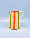 Jarra Stripes Orange-Green 1,5L