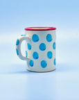 Taza artesanal Soleá azul by Morueco