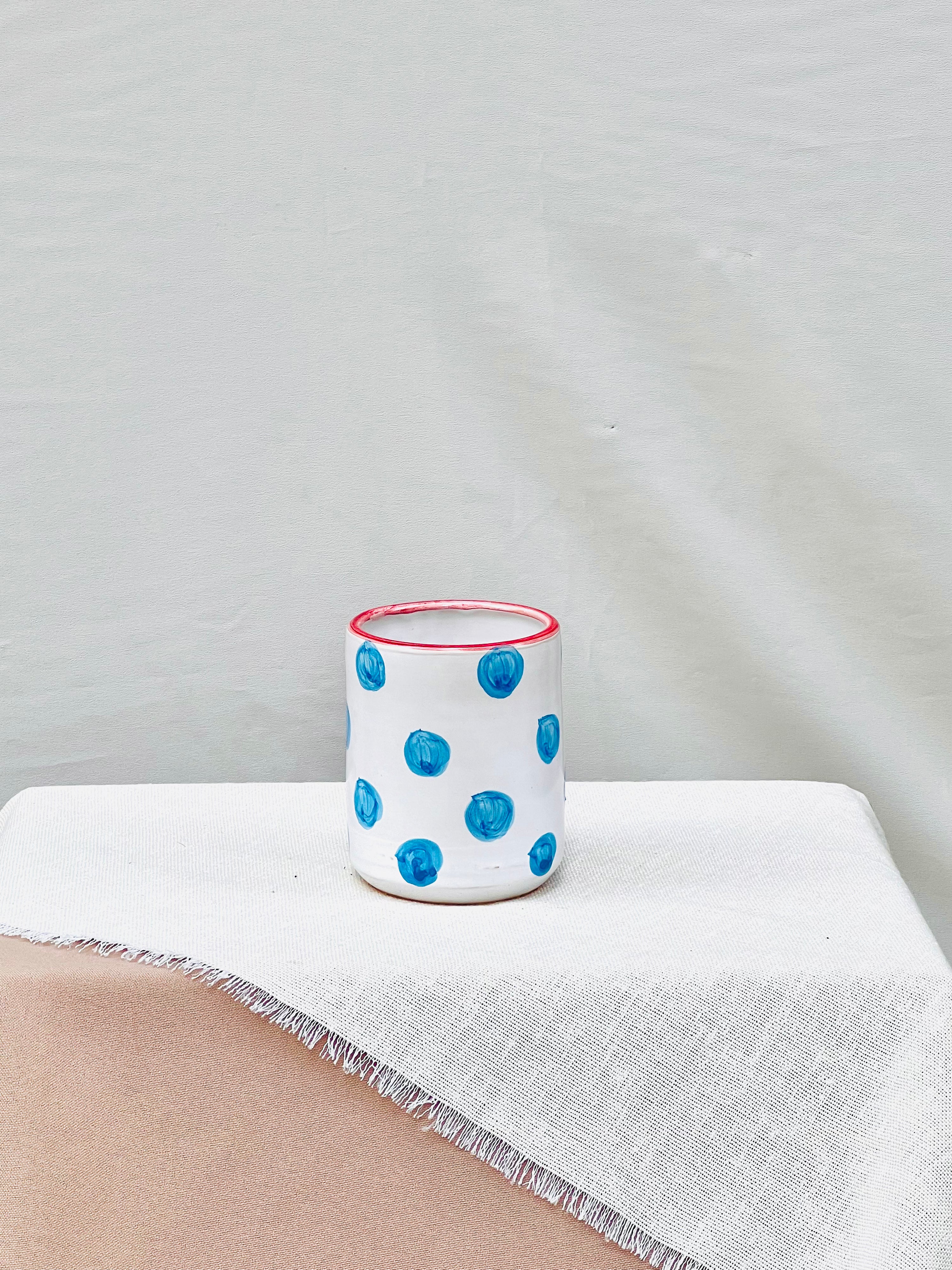 Vaso artesanal The Brand “Lunares”