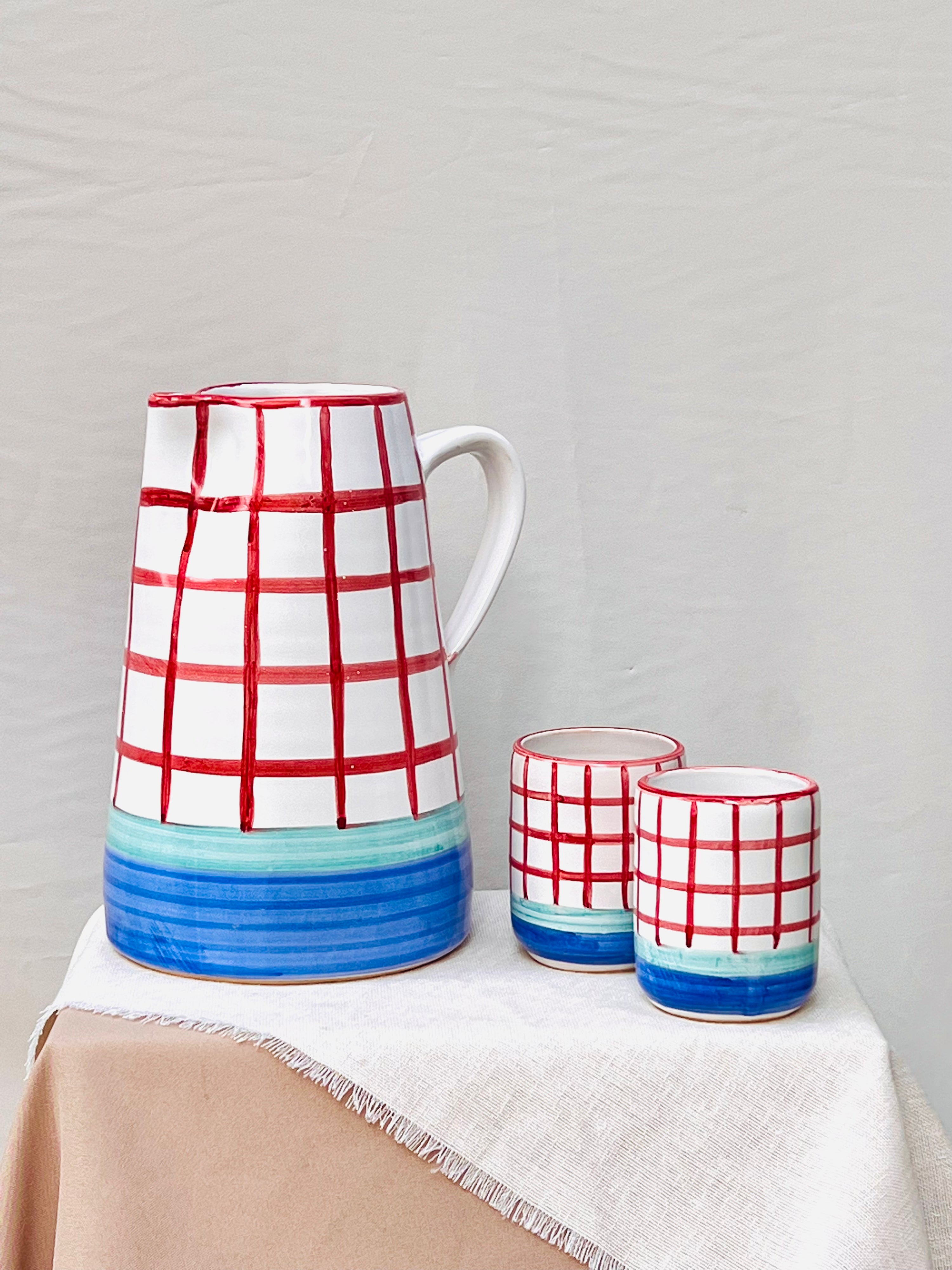 Vaso Summer91 rojo-Azul