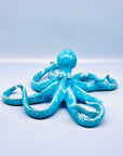 Pulpo de cerámica azul