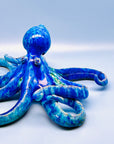 Pulpo de cerámica azul