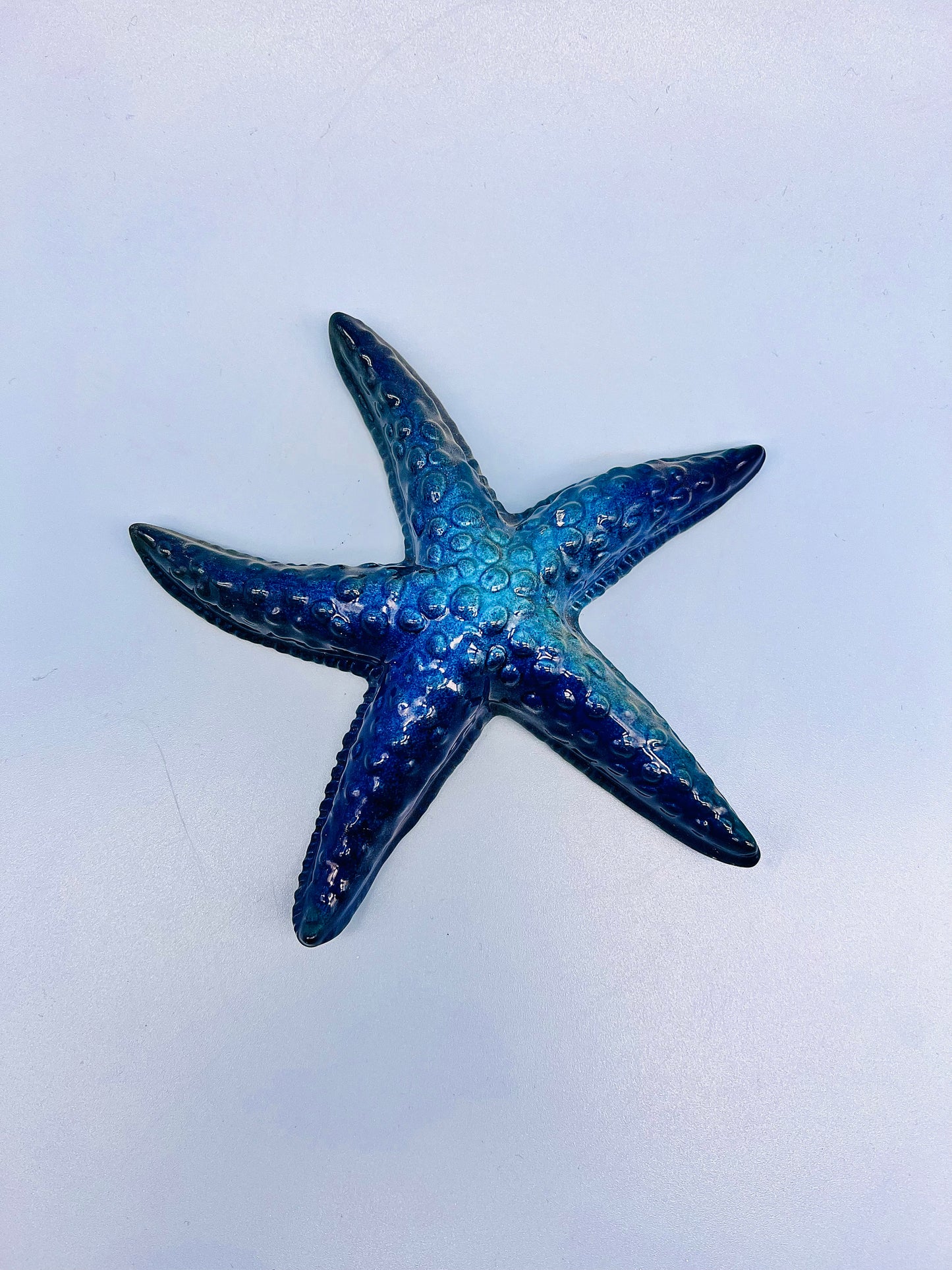 Estrella de mar azul