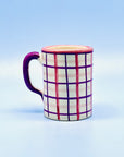 Taza artesanal Tartán01 by Morueco