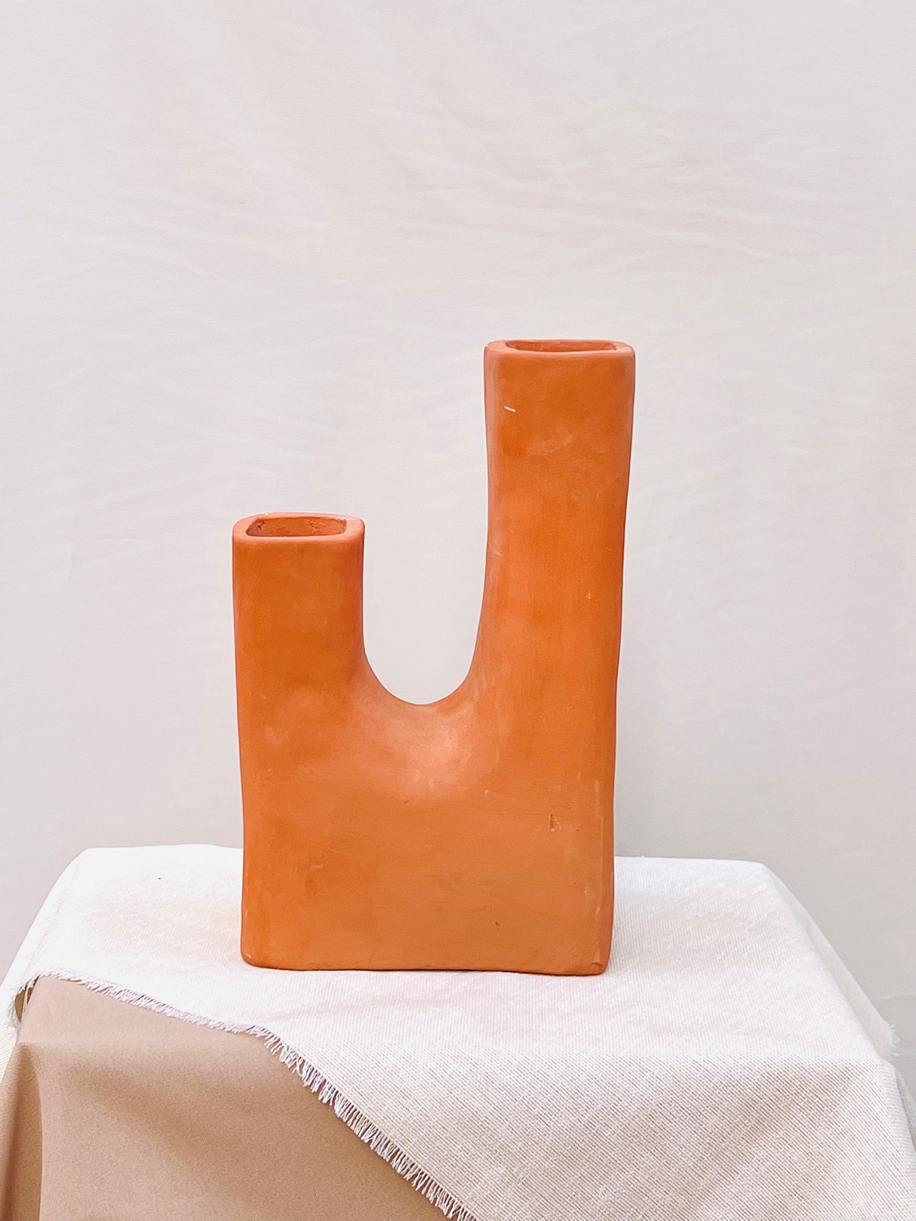 Jarrón Terracota doble