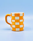 Taza artesanal Picnic naranja by Morueco