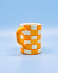 Taza artesanal Picnic naranja by Morueco