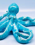 Pulpo de cerámica azul