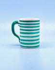 Taza artesanal Dark Green Spring by Morueco