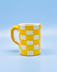 Taza artesanal Picnic amarillo by Morueco