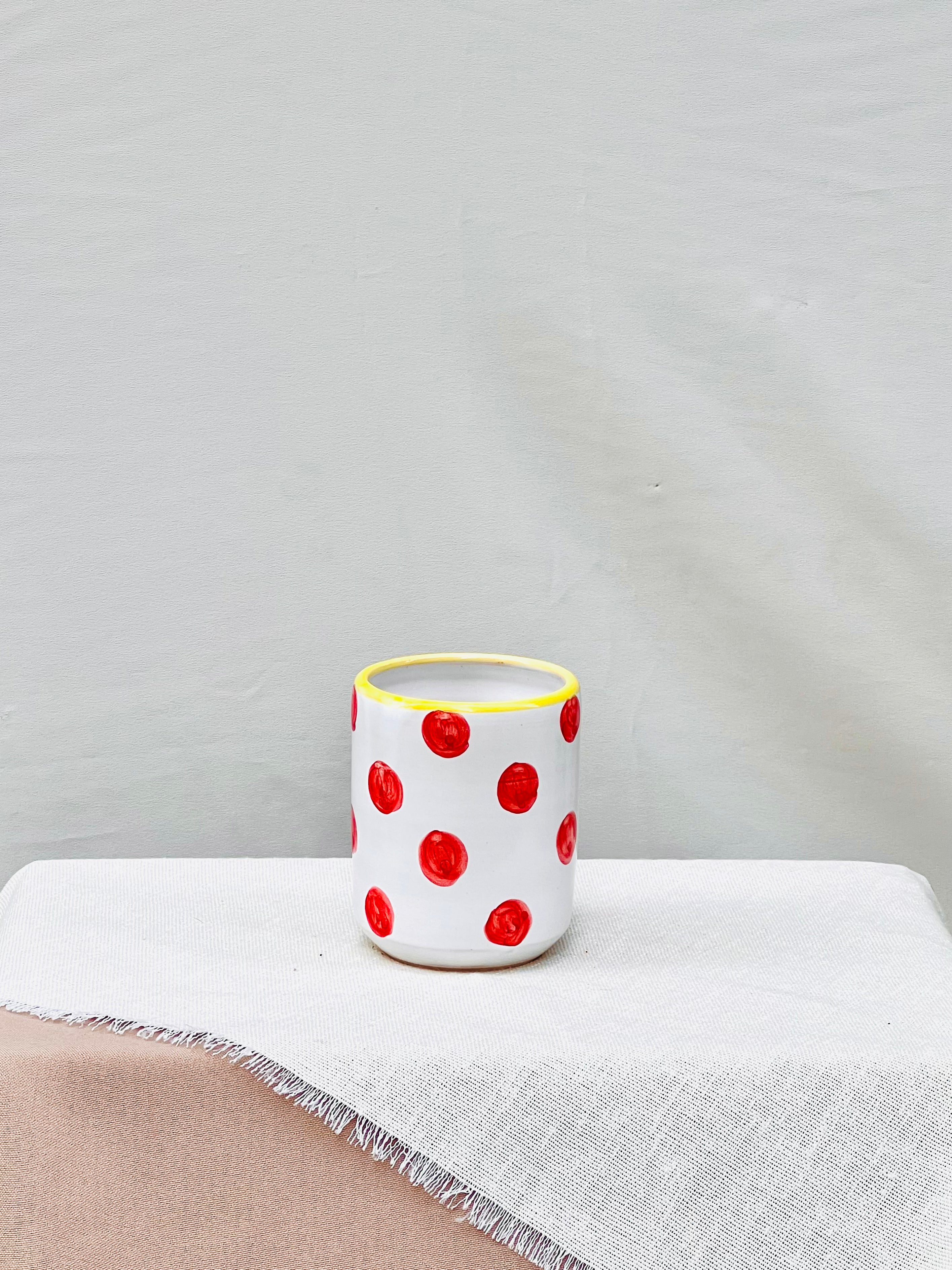 Vaso artesanal The Brand “Lunares”
