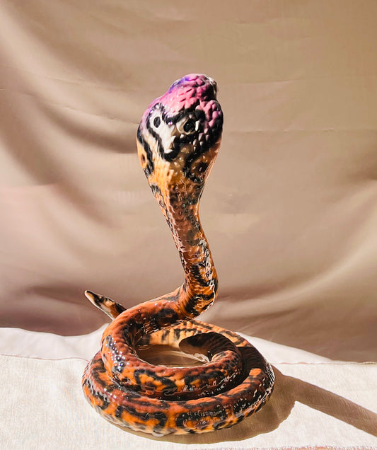 Cobra de cerámica